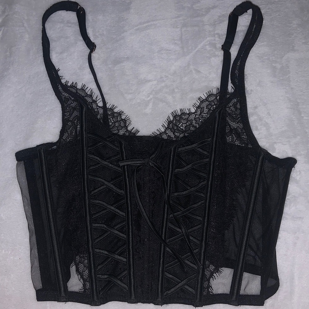 Victoria’s Secret Black Bustier